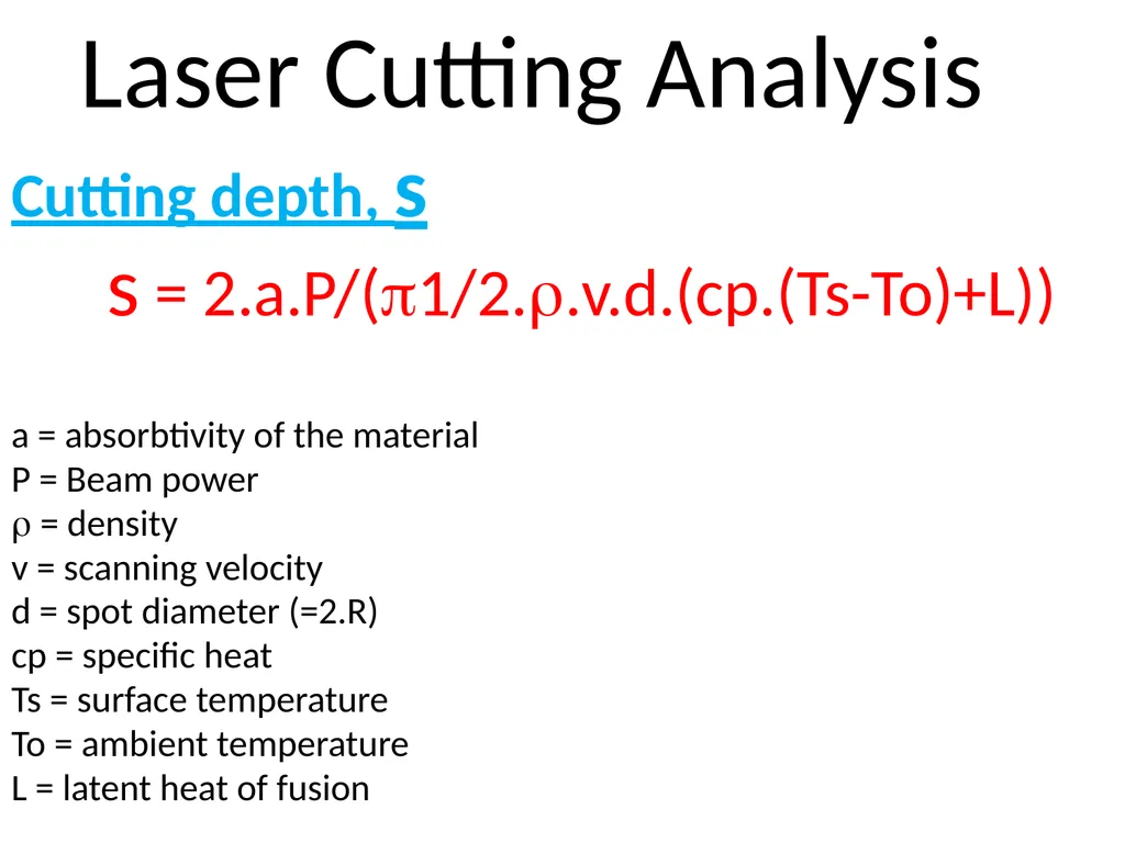 Laser Material Processing(LMP) Lecture 6 Laser - slide 17 of 22
