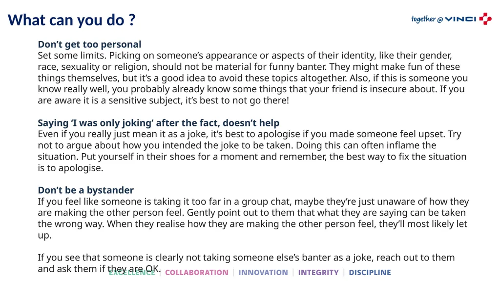 Tool Box Talk BEHAVIOUR, BANTER & BLURRED LINES! - slide 12 of 14