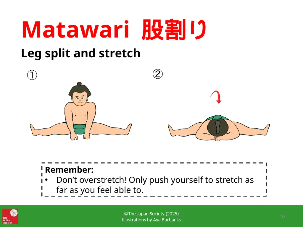 Sumo Training Moves Let’s train like a sumo - slide 10 of 15
