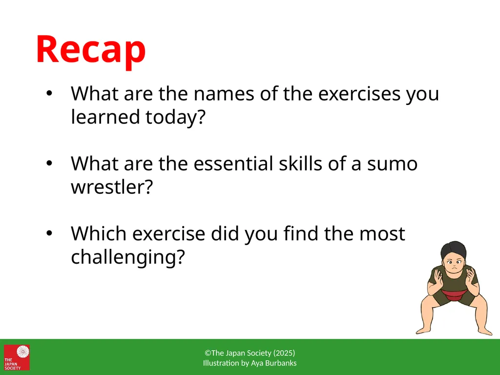 Sumo Training Moves Let’s train like a sumo - slide 14 of 15