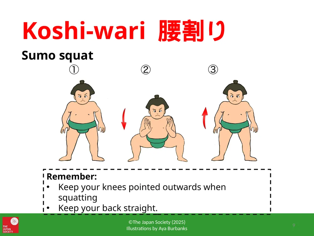 Sumo Training Moves Let’s train like a sumo - slide 9 of 15