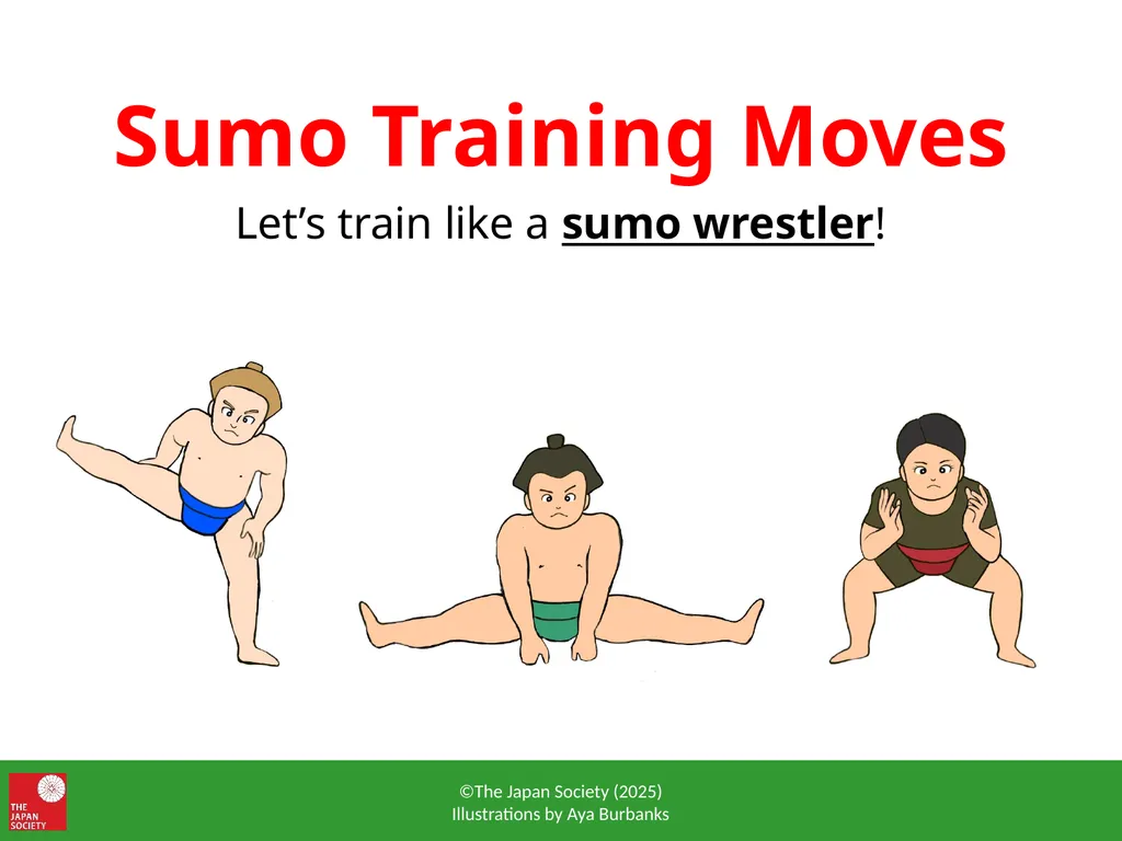 Sumo Training Moves Let’s train like a sumo - slide 1 of 15