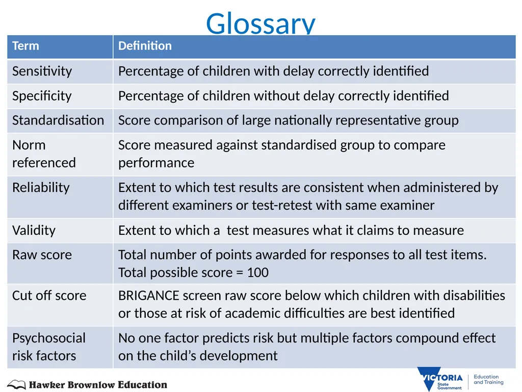 BRIGANCE III TRAINEE BOOKLET MATERNAL AND CHILD - slide 34 of 90