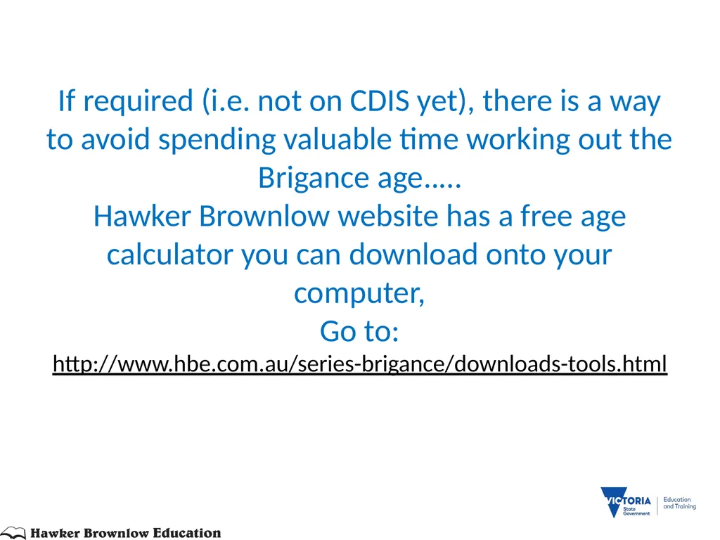 BRIGANCE III TRAINEE BOOKLET MATERNAL AND CHILD - slide 42 of 90