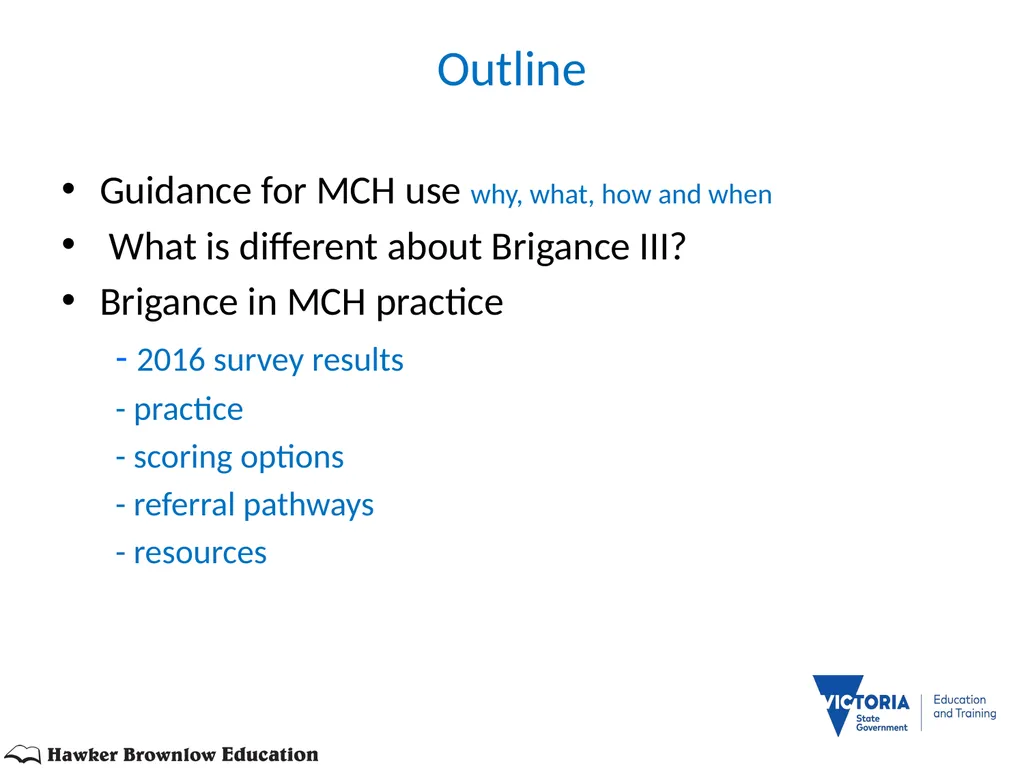BRIGANCE III TRAINEE BOOKLET MATERNAL AND CHILD - slide 2 of 90