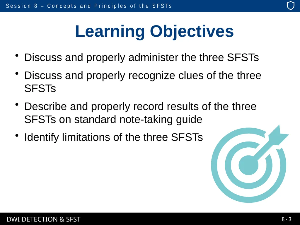 Session 8 Concepts and Principles of the - slide 3 of 75