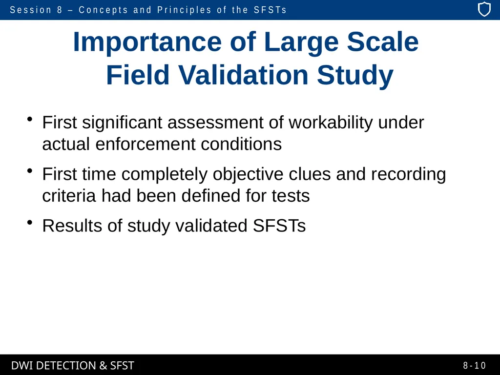Session 8 Concepts and Principles of the - slide 10 of 75
