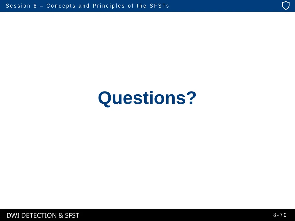 Session 8 Concepts and Principles of the - slide 70 of 75
