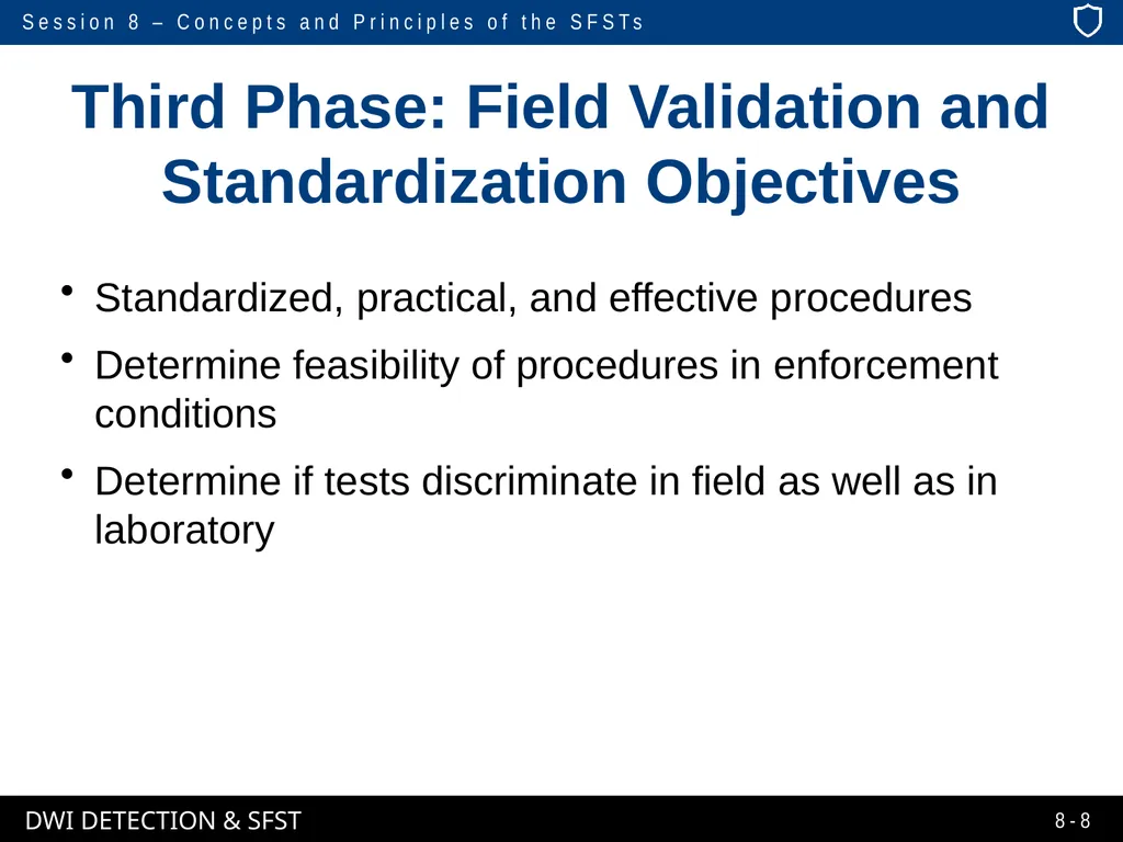 Session 8 Concepts and Principles of the - slide 8 of 75