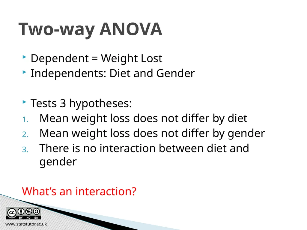 Introductory Statistics and Hypothesis Testing - slide 182 of 186