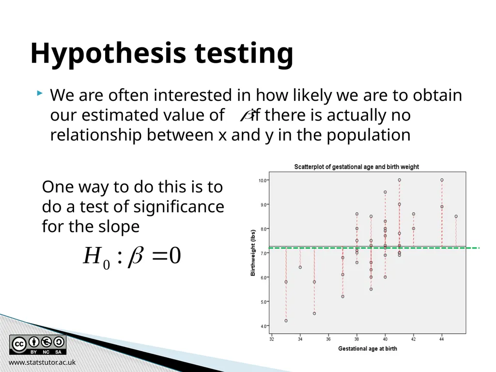 Introductory Statistics and Hypothesis Testing - slide 99 of 186
