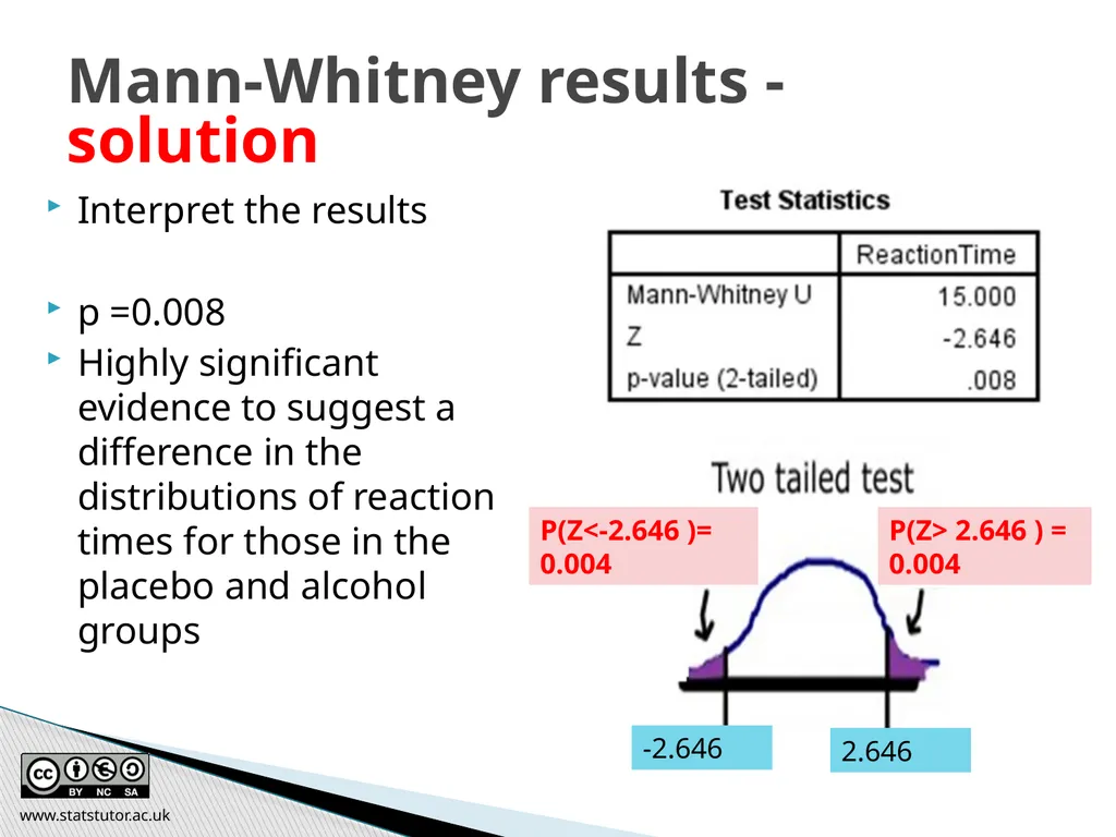 Introductory Statistics and Hypothesis Testing - slide 160 of 186