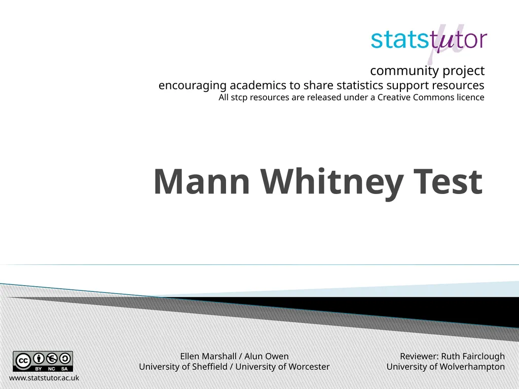 Introductory Statistics and Hypothesis Testing - slide 155 of 186