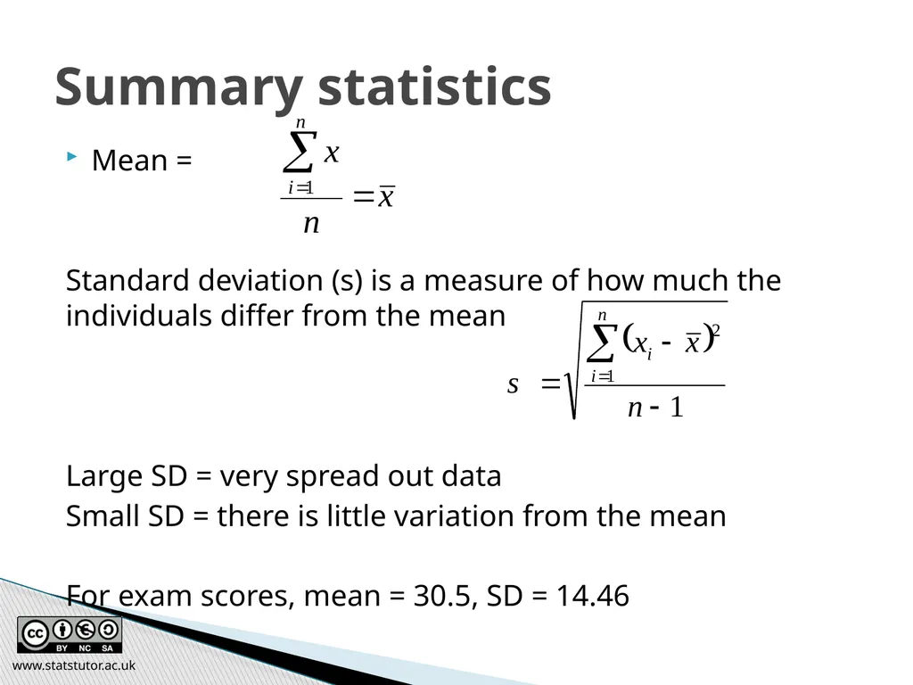 Introductory Statistics and Hypothesis Testing - slide 14 of 186
