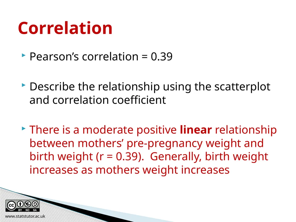 Introductory Statistics and Hypothesis Testing - slide 110 of 186