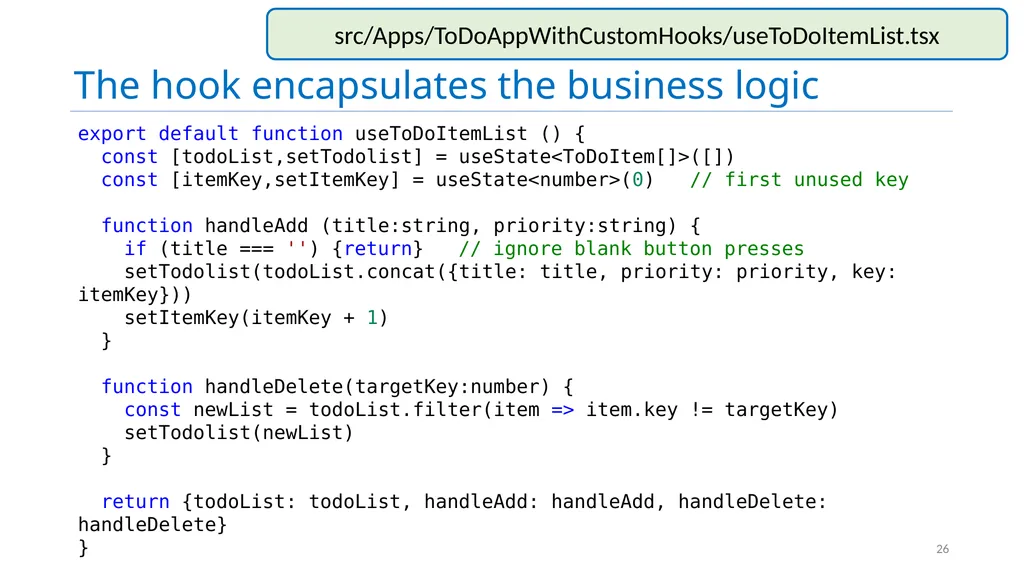 CS 4530: Fundamentals of Software Engineering - slide 26 of 36