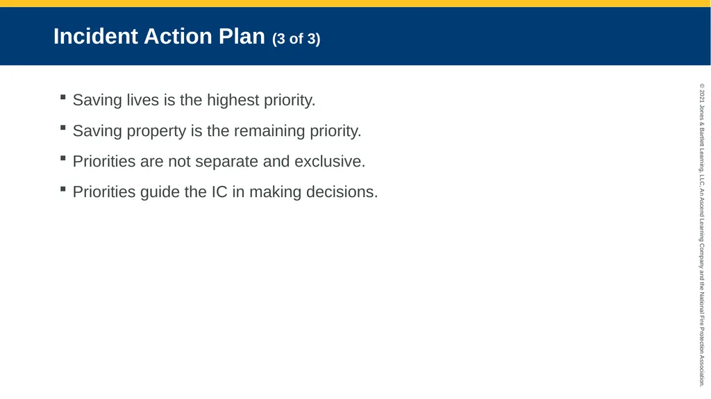CHAPTER 10 Response and Size-Up Objectives (1 of - slide 45 of 57