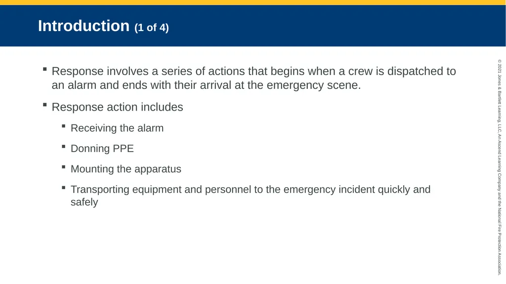 CHAPTER 10 Response and Size-Up Objectives (1 of - slide 4 of 57