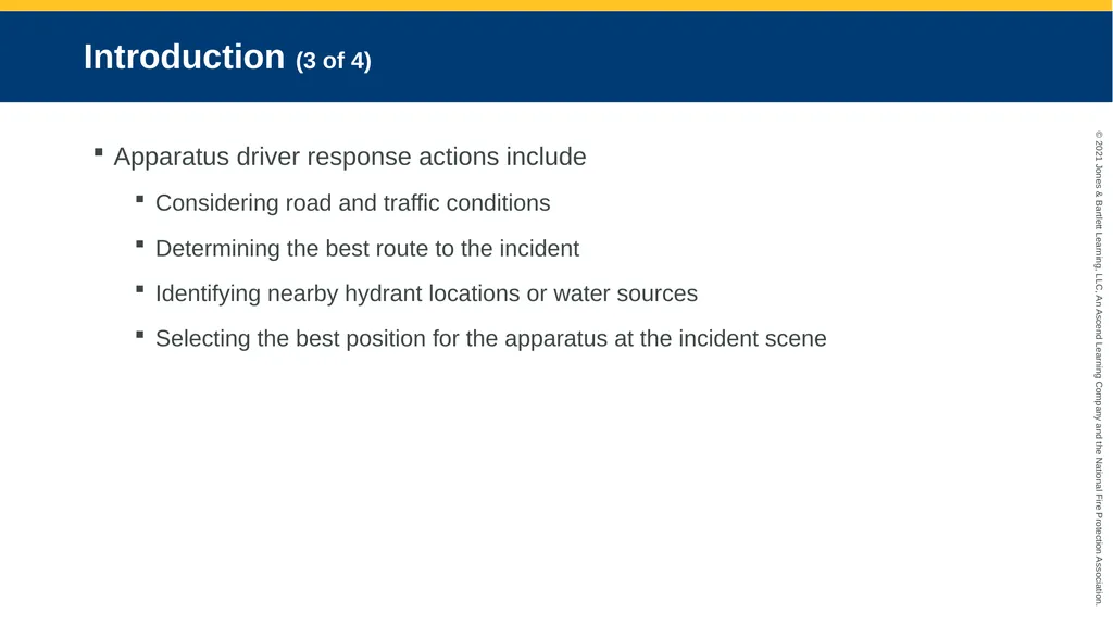 CHAPTER 10 Response and Size-Up Objectives (1 of - slide 6 of 57