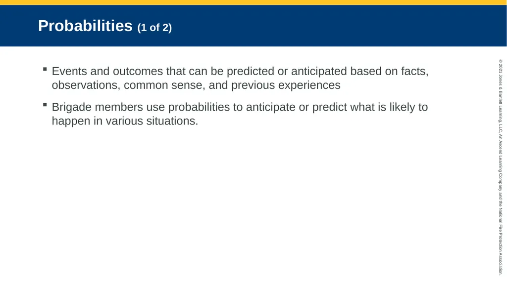 CHAPTER 10 Response and Size-Up Objectives (1 of - slide 38 of 57