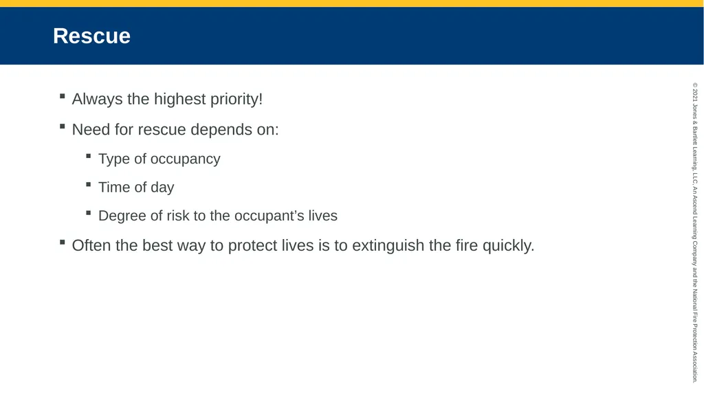 CHAPTER 10 Response and Size-Up Objectives (1 of - slide 46 of 57