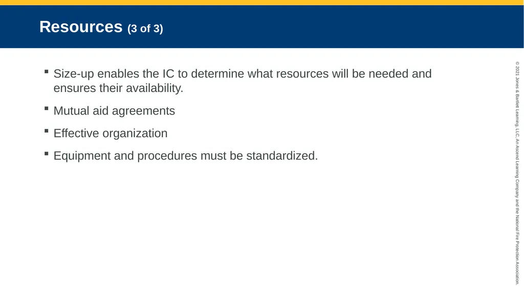 CHAPTER 10 Response and Size-Up Objectives (1 of - slide 42 of 57