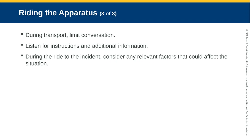 CHAPTER 10 Response and Size-Up Objectives (1 of - slide 13 of 57
