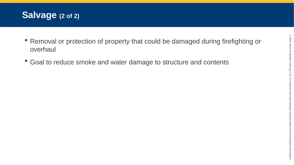 CHAPTER 10 Response and Size-Up Objectives (1 of - slide 53 of 57