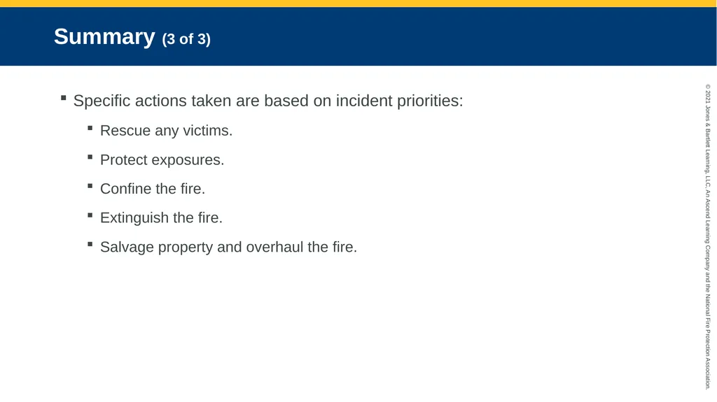 CHAPTER 10 Response and Size-Up Objectives (1 of - slide 57 of 57