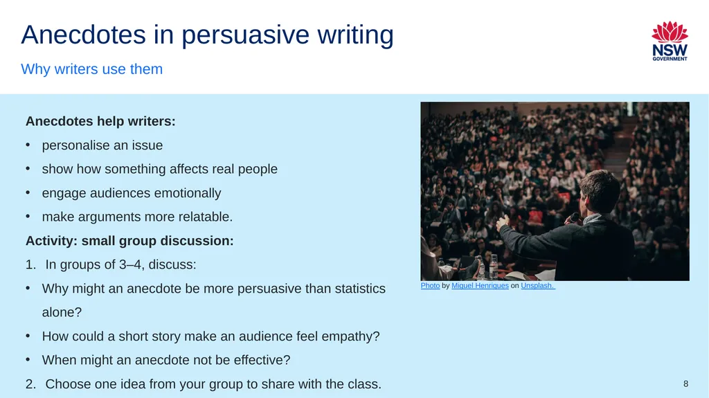 Introduction This resource is not a teaching and - slide 8 of 15