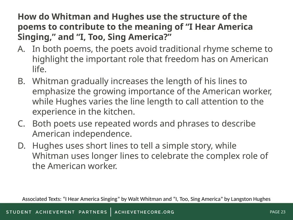 Grade 8: Common Core State Standards Alignment - slide 23 of 66