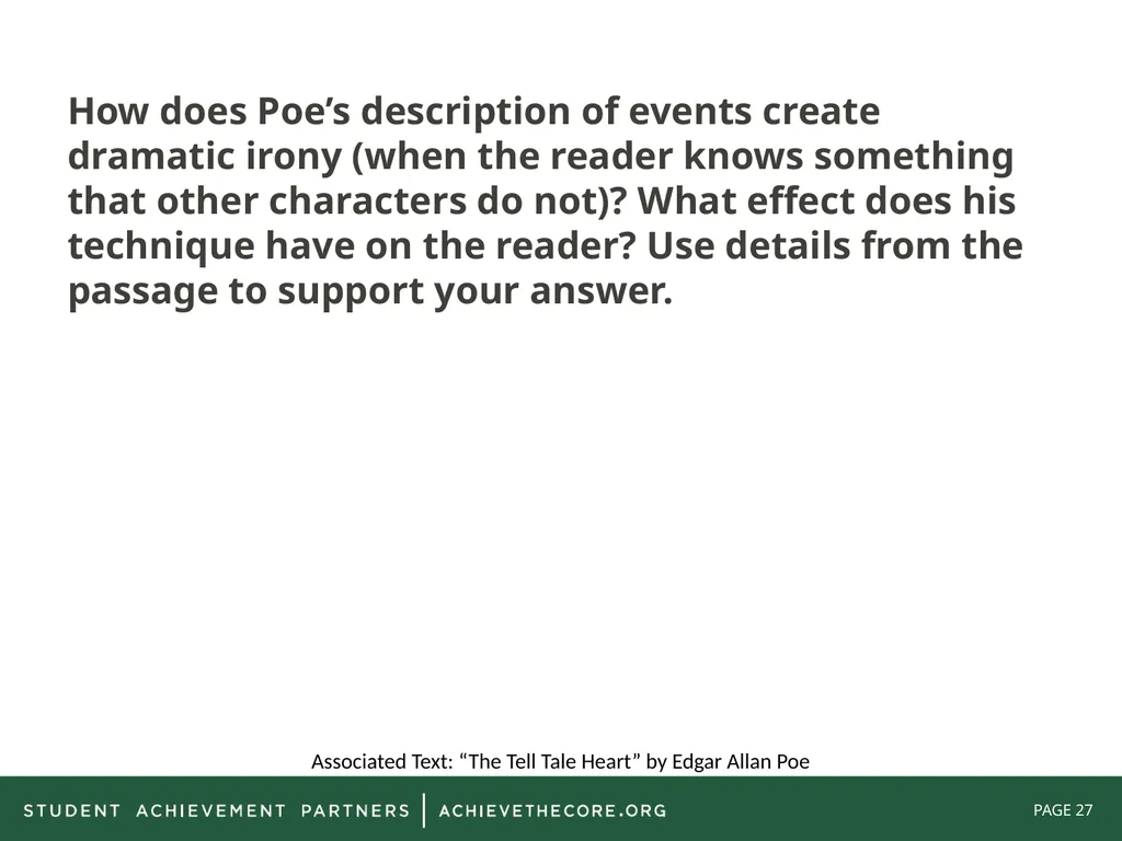 Grade 8: Common Core State Standards Alignment - slide 27 of 66
