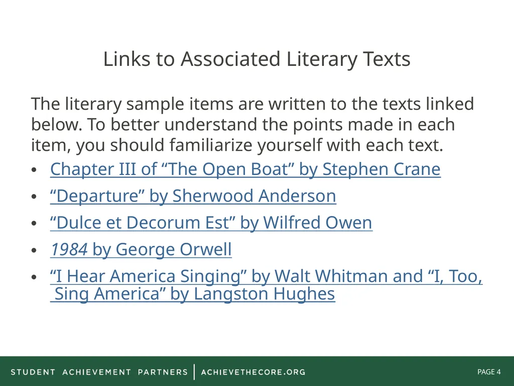 Grade 8: Common Core State Standards Alignment - slide 4 of 66