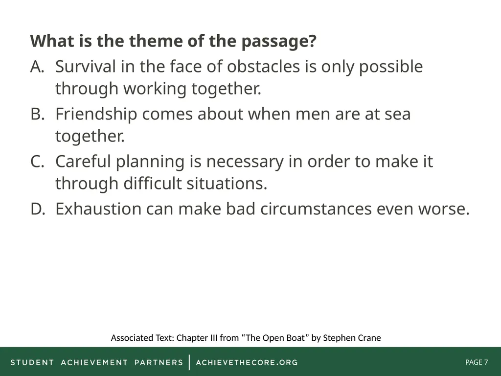 Grade 8: Common Core State Standards Alignment - slide 7 of 66