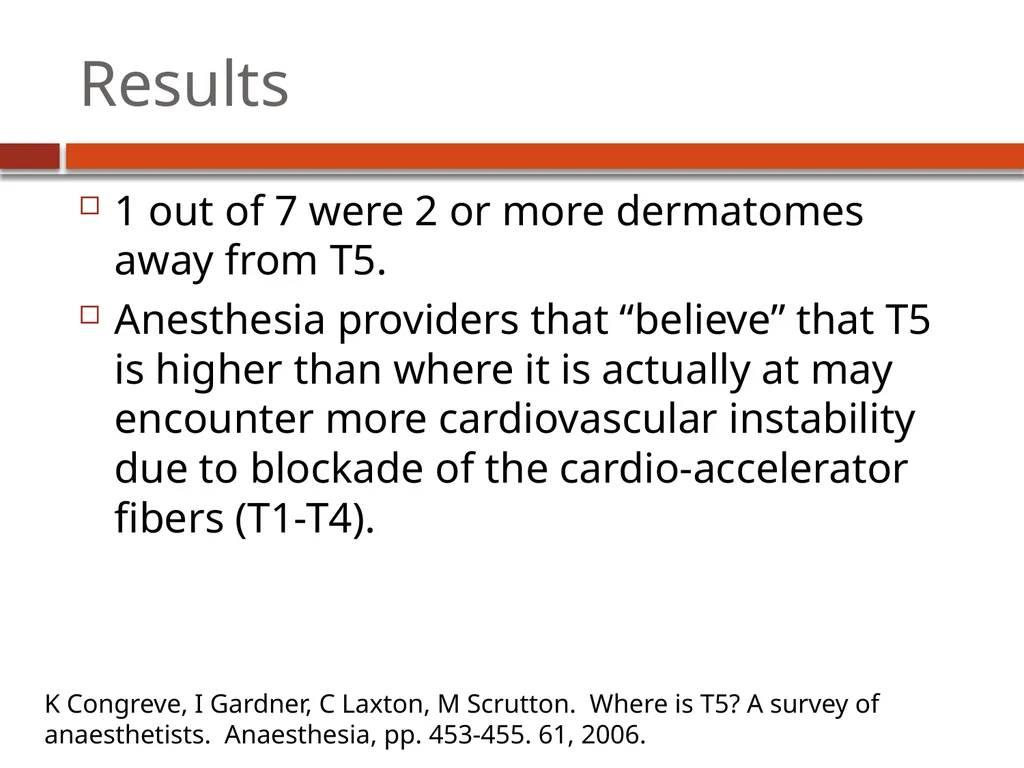Dermatome Levels Developing Countries Regional - slide 22 of 25
