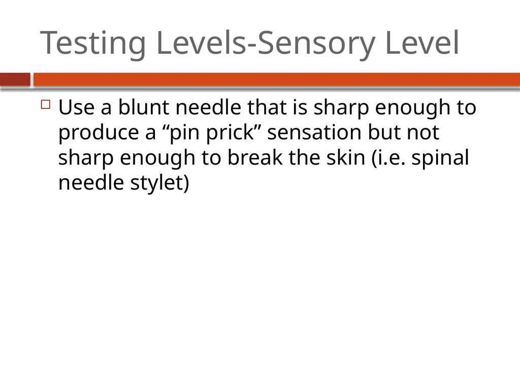 Dermatome Levels Developing Countries Regional - slide 9 of 25