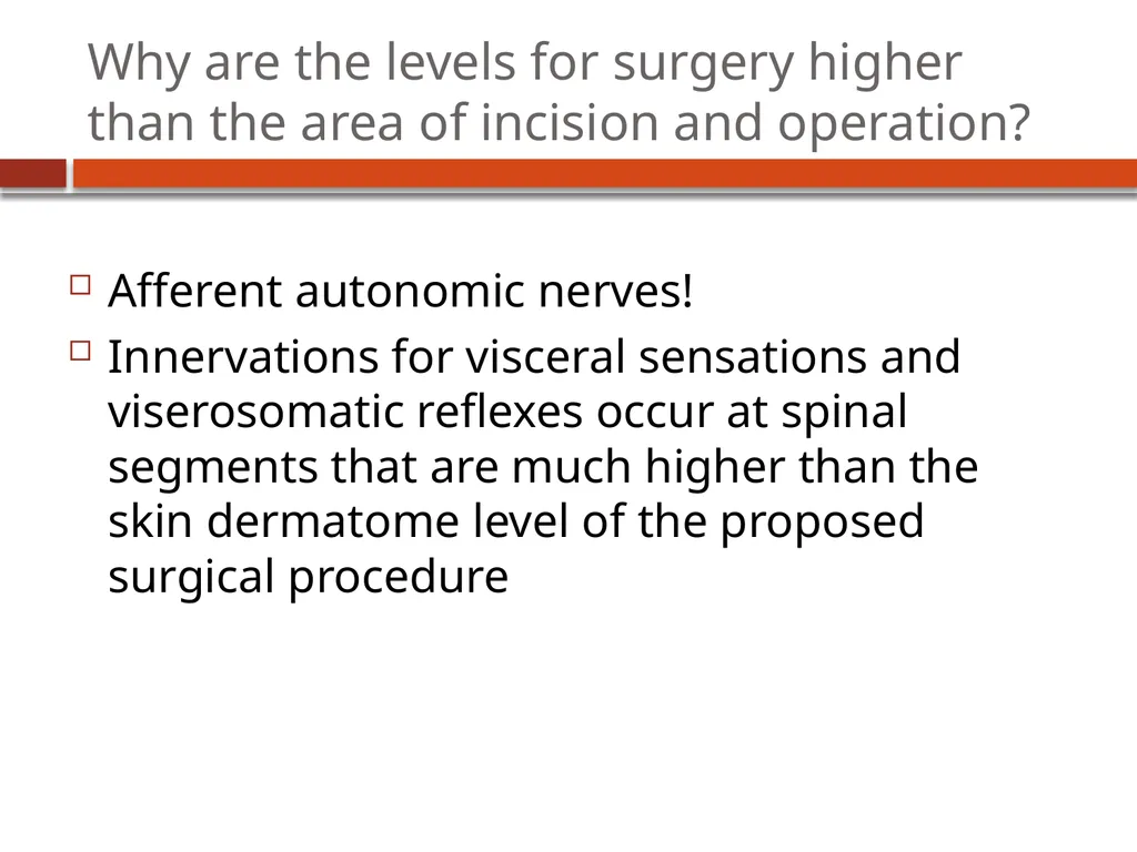 Dermatome Levels Developing Countries Regional - slide 14 of 25