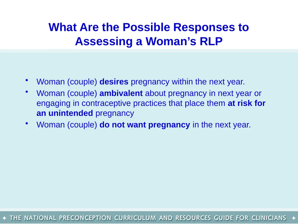 The National Preconception Care Clinical Toolkit - slide 16 of 29
