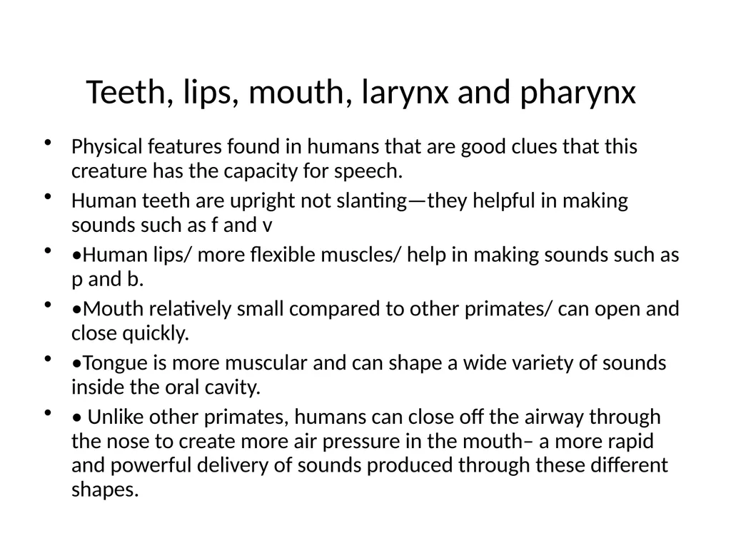 Chapter One The origins of Language We simply - slide 7 of 10