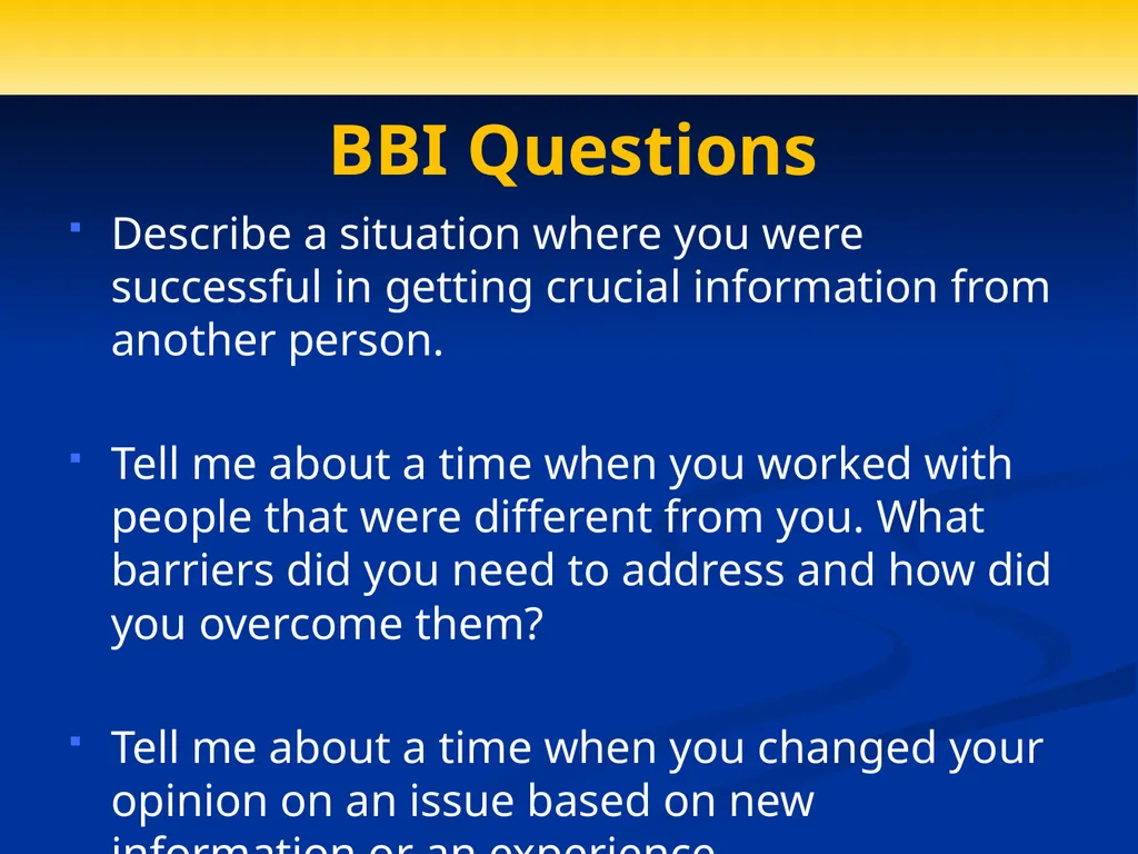Formula for Interview Success: Preparation + - slide 36 of 44