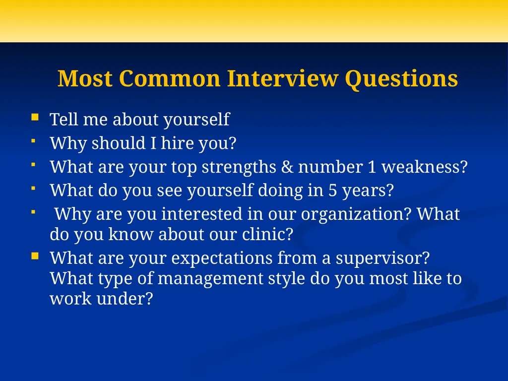 Formula for Interview Success: Preparation + - slide 31 of 44