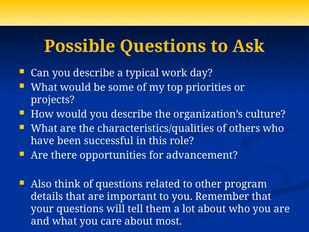 Formula for Interview Success: Preparation + - slide 39 of 44