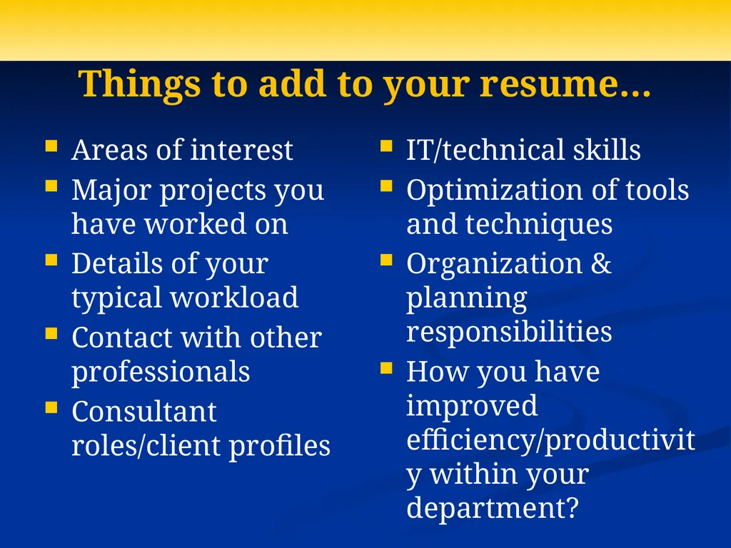 Formula for Interview Success: Preparation + - slide 11 of 44