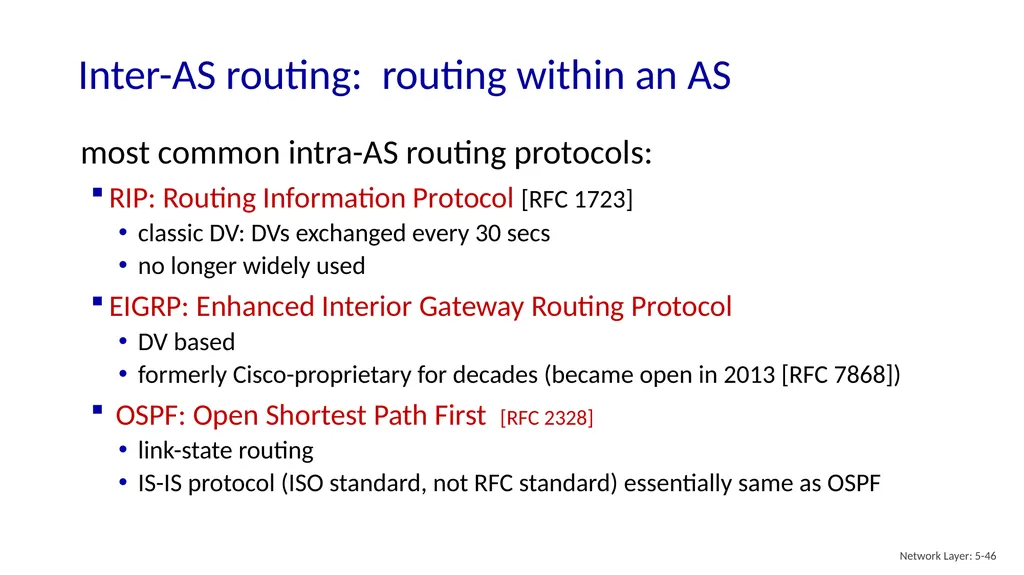 Computer Networking: A Top-Down Approach 8th - slide 46 of 107