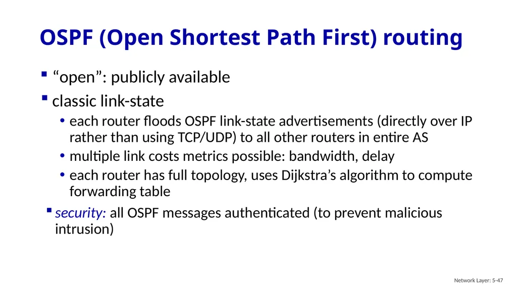 Computer Networking: A Top-Down Approach 8th - slide 47 of 107