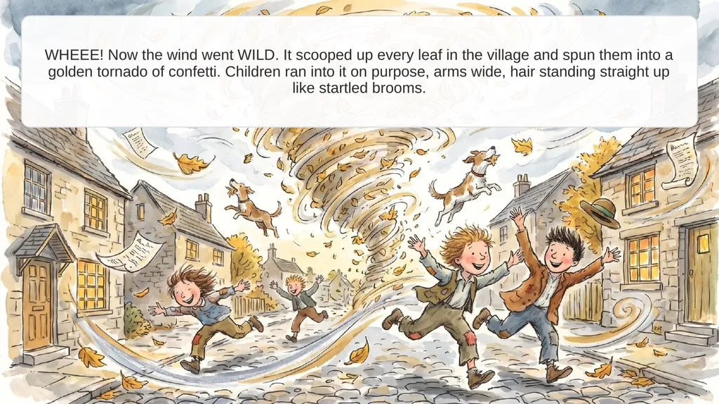 The day began with a whisper. Hhhhhh... A baby - slide 6 of 12