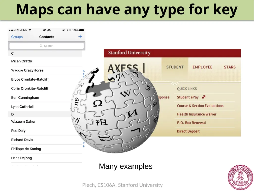 Maps Chris Piech CS106A, Stanford University - slide 11 of 53
