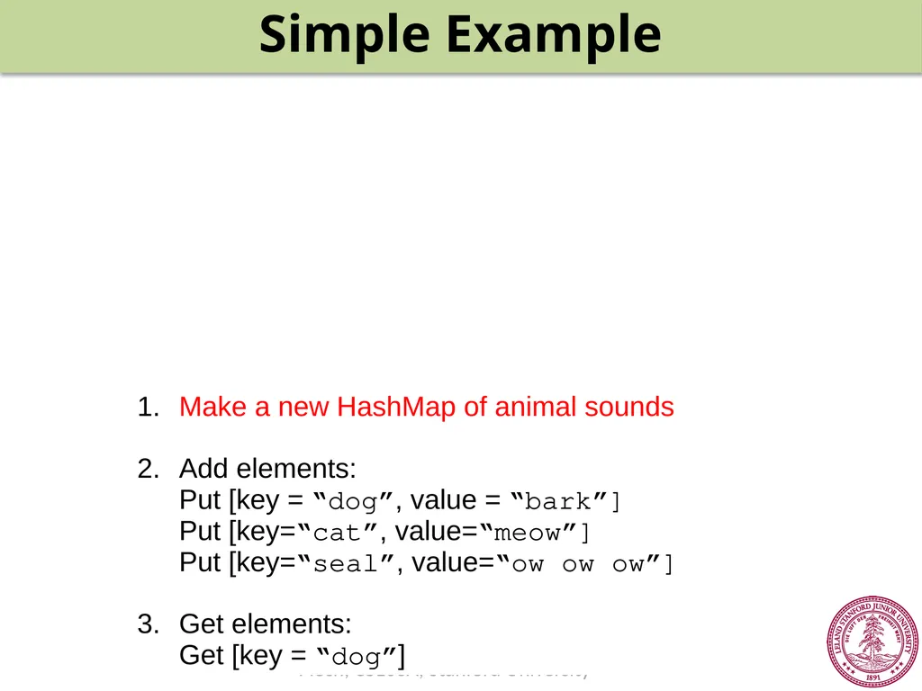 Maps Chris Piech CS106A, Stanford University - slide 14 of 53