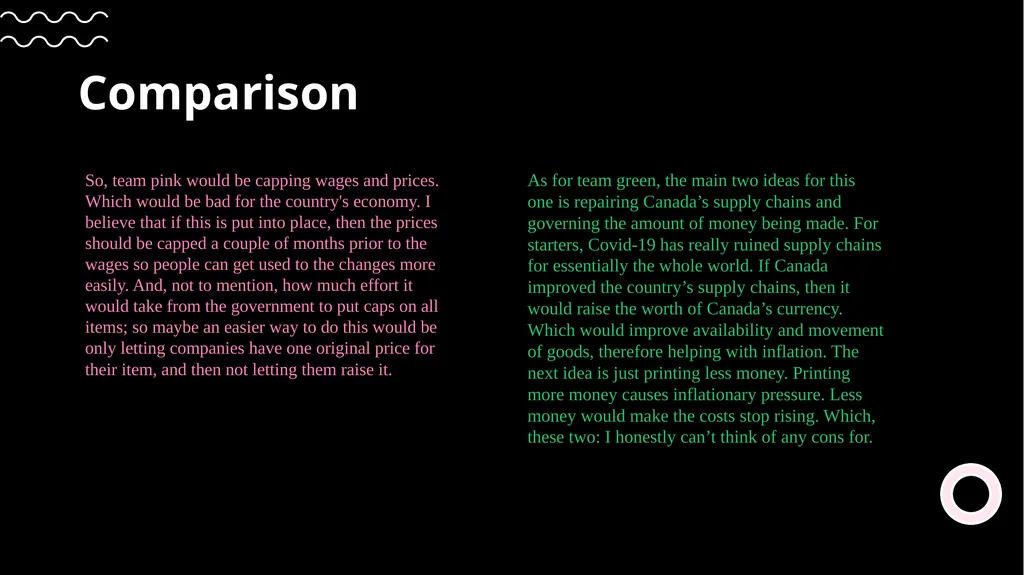 Inflation (This is literally basically the same as - slide 4 of 6