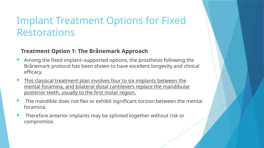 Prosthetic Options in Implant Dentistry Guided By - slide 33 of 53